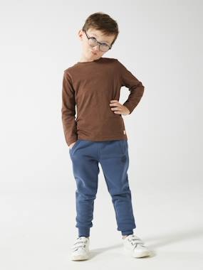 Garçon-Pantalon-Pantalon jogging Basics garçon en molleton