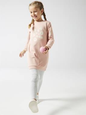 Basics Dress in Fleece for Girls  - vertbaudet enfant