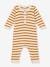 Combinaison rayée en tricot bébé PETIT BATEAU beige - vertbaudet enfant 
