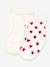 Pack of 2 Pairs of Knitted Socks for Babies, PETIT BATEAU printed white - vertbaudet enfant 