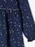 Robe de fête fille motifs étoiles irisés marine+rouge - vertbaudet enfant 