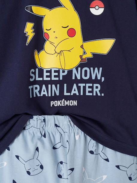combinaison pyjama pikachu avec capuche garcon - pokemon jaune garcon