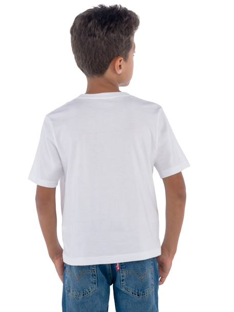 T-shirt Batwing LEVI'S blanc+marine - vertbaudet enfant 