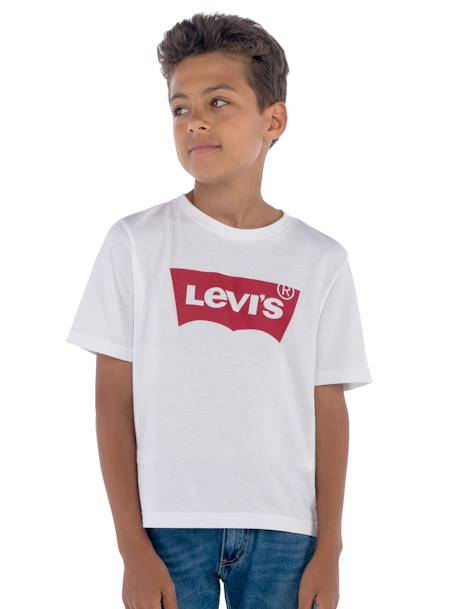 T-shirt Batwing LEVI'S blanc+marine - vertbaudet enfant 