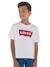 T-shirt Batwing LEVI'S blanc+marine - vertbaudet enfant 
