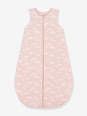 Bedding & Decor-Baby Bedding-Cloud Baby Sleeping Bag in Velour, PETIT BATEAU