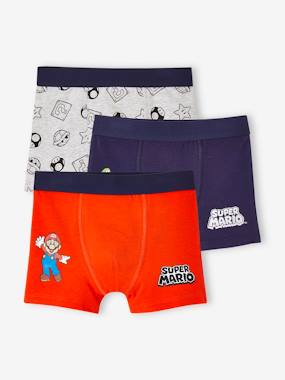 Boys-Underwear-Underpants & Boxers-Pack of 3 Super Mario® Boxers