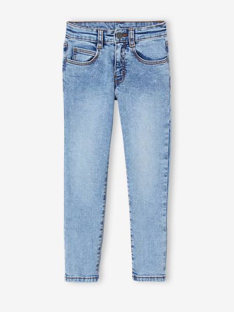 Loose-Fit Jeans, Double-Stone Wash, for Boys double stone - vertbaudet enfant 