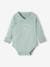 Lot de 5 bodies bébé évolutif ouverture naissance bleu grisé - vertbaudet enfant 