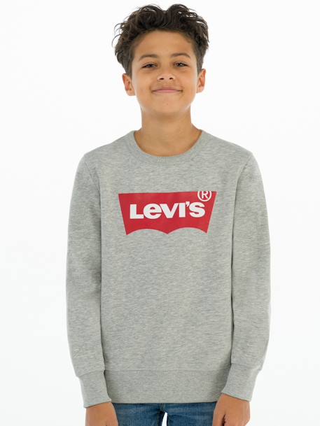 Batwing Crewneck Sweatshirt for Boys, by Levi's® grey - vertbaudet enfant 