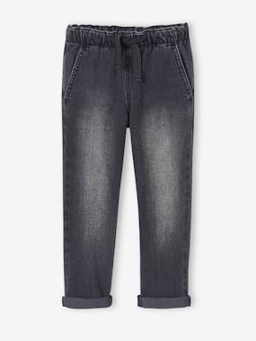 Boys-Trousers-Wide Easy to Slip On Jeans for Boys