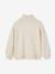 Glittery Animal Jacquard Knit Jumper for Girls marl beige - vertbaudet enfant 