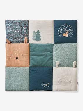 Bedding & Decor-Baby Bedding-Blankets & Bedspreads-Quilted Floor Mat / Playpen Base Mat, Brocéliande
