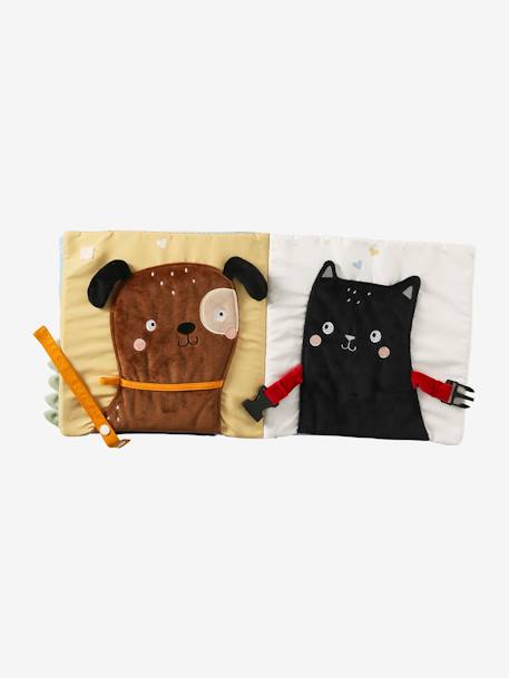 Motor Skills Book in Fabric white - vertbaudet enfant 