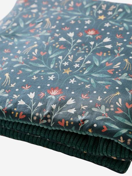 Cot/Playpen Bumper Brocéliande printed green - vertbaudet enfant 