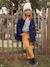 Manteau officier en drap de laine fille marine - vertbaudet enfant 