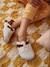 Furry Clogs for Children ecru - vertbaudet enfant 