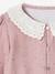 Printed Blouse with Embroidered Collar for Babies old rose - vertbaudet enfant 