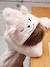 Glow-in-the-Dark Bear Onesie Pyjama rose - vertbaudet enfant 
