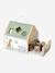 House with Wooden Shapes - FSC® Certified green - vertbaudet enfant 