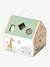 House with Wooden Shapes - FSC® Certified green - vertbaudet enfant 