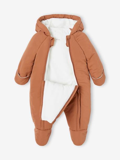 Combipilote bébé double ouverture totale beige+chocolat - vertbaudet enfant 