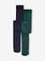 Pack of 2 Pairs of Star Tights in Polyamide for Girls green - vertbaudet enfant 