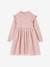 Occasion-Wear Tricot & Tulle Dress for Girls pale pink - vertbaudet enfant 