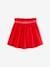 Christmas Special Skater Skirt in Glittery Corduroy for Girls red - vertbaudet enfant 