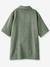 Peignoir Oversize enfant uni avec coton recyclé, personnalisable bois de rose+vert sapin - vertbaudet enfant 