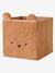 Bac de rangement en sherpa Ourson camel - vertbaudet enfant 