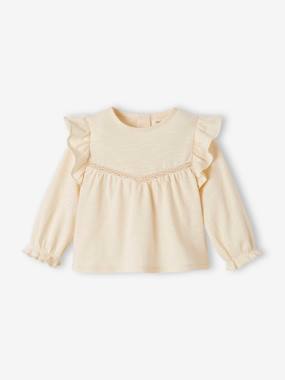 Baby-Top with Ruffles for Babies