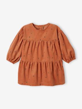 Corduroy Dress for Babies  - vertbaudet enfant