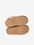 Boots enfant fille fourrées zippées beige doré+marron - vertbaudet enfant 
