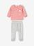 Pyjama de Noël en velours bébé gris chiné - vertbaudet enfant 
