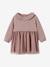 2-in-1 Occasion Dress in Iridescent Fleece & Tulle for Baby Girls lilac - vertbaudet enfant 