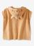 Poncho de bain bébé avec coton recyclé personnalisable Animal beige+ocre+olive+rose pâle - vertbaudet enfant 