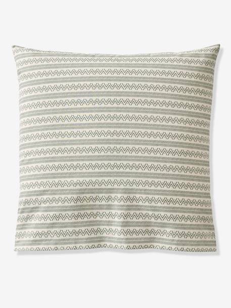 Children's Duvet Cover + Pillowcase Set, Nomad printed green - vertbaudet enfant 