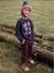 Prehistoric Artist Top with Embroidered Details for Boys anthracite - vertbaudet enfant 