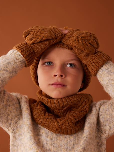 Echarpe, gants & bonnet enfant fille 3 ans - Snood, moufles - vertbaudet