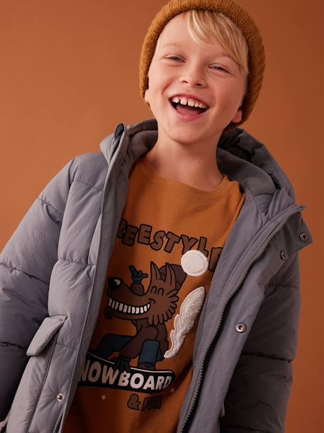 Doudoune garçon - Manteaux chauds pour enfants - vertbaudet