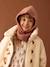 Rib Knit Hood for Girls mauve - vertbaudet enfant 