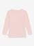 T-shirt manches longues en laine et coton PETIT BATEAU rose - vertbaudet enfant 