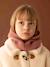 Rib Knit Hood for Girls mauve - vertbaudet enfant 