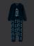 Velour Pyjamas with Glow-In-The-Dark Rocket for Boys peacock blue - vertbaudet enfant 