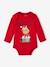 Pack of 2 Christmas Special Bodysuits for Babies red - vertbaudet enfant 