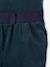 Velvet Playsuit for Babies emerald green - vertbaudet enfant 