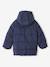 Padded Coat with Hood & Sherpa Lining for Boys navy blue - vertbaudet enfant 