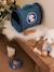 Stuffed Toy Pet + Accessories in FSC® Wood blue - vertbaudet enfant 