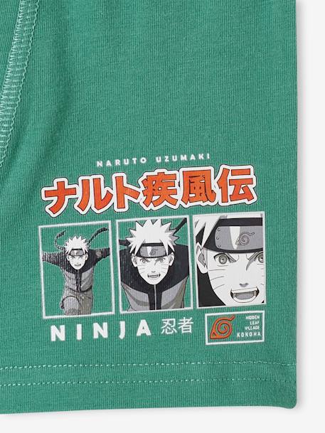 Pack of 3 Naruto Uzumaki® Boxers mint green - vertbaudet enfant 